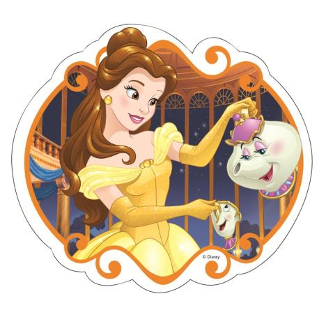 Disney Princess 4 in 1 Shaped Jigsaw Puzzles Extra Image 3